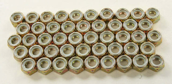 WOODYS LOCK NUTS- 7MM 48/PKG NYL-5000