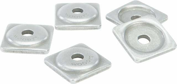 WOODYS DIGGER SUPPORT PLATES SQUARE ALUM. 5/16
