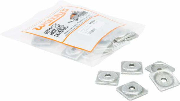 WOODYS DIGGER SUPPORT PLATES SQUARE ALUM. 5/16