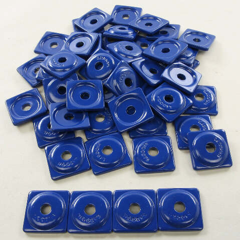 WOODYS SQUARE DIGGER SUPPORT PLATE BLUE ASW2-3795-48