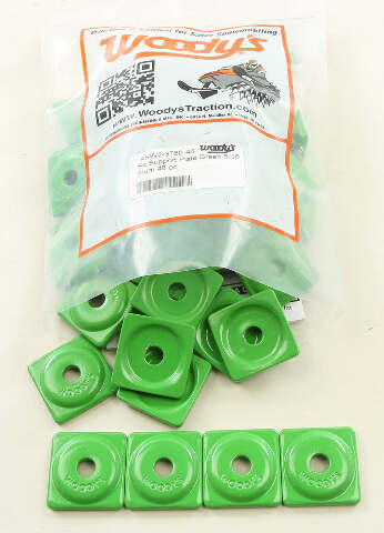 WOODYS SQUARE DIGGER SUPPORT PLATE GREEN ASW2-3780-48