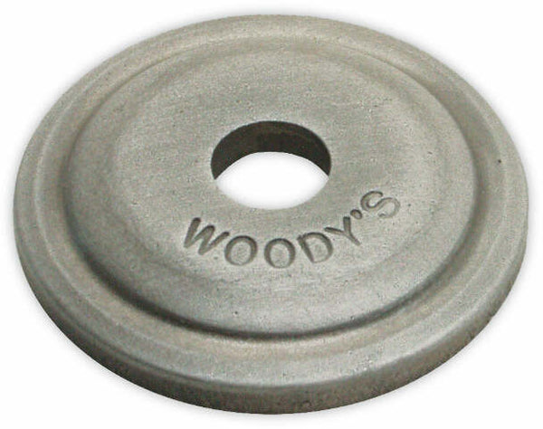 WOODYS DIGGER SUPPORT PLATES ROUND ALUM. 5/16