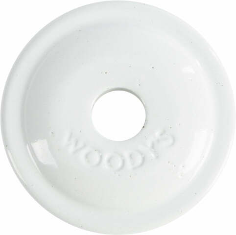WOODYS ROUND DIGGER SUPPORT PLATE 48/PK WHITE AWA-3815