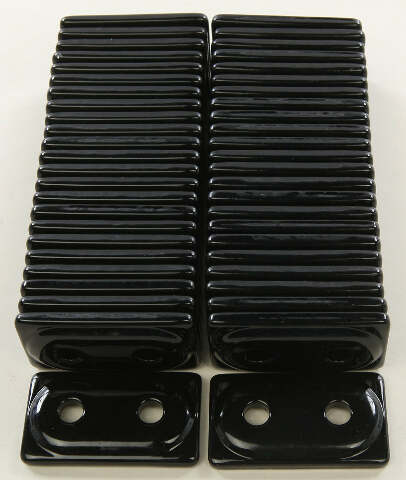 WOODYS DOUBLE DIGGER SUPPORT PLATE BLACK 48/PK ADD2-3810-B