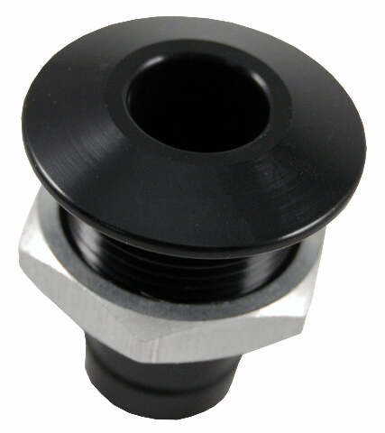 BLOWSION BILLET THRU-HULL WATER FITTING BILGE PUMP OUTLET BLACK 04-03-021