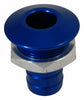 BLOWSION BILLET THRU-HULL WATER FITTING BILGE PUMP OUTLET BLUE 04-03-022