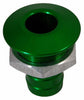 BLOWSION BILLET THRU-HULL WATER FITTING BILGE PUMP OUTLET GREEN 04-03-024