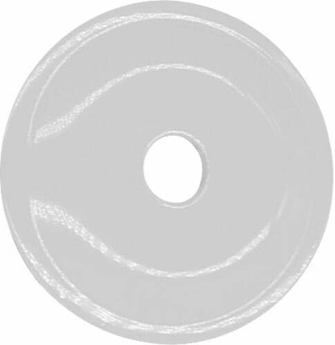 WOODYS ROUND GRAND DIGGER SUPPORT PLATES 48/PK WHITE ARG-3815-48