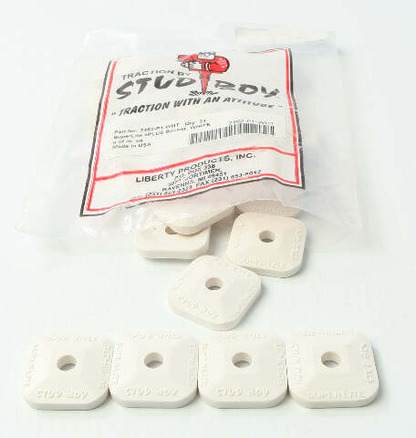 STUD BOY SUPER-LITE PLUS BACKERS WHITE 24/PK 2462-P1-WHT