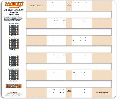 WOODYS STUDDING TEMPLATE 3.0