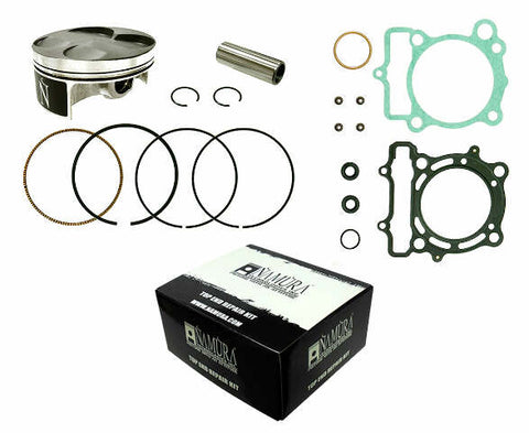 NAMURA TOP END KIT FRGD CHRM COMP CYL 76.95/STD 11:1 KAW/SUZ NX-20030K