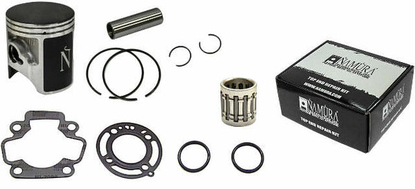 NAMURA TOP END KIT NIKASIL CYL 44.46/+0.01 8.4:1 KAW/SUZ NX-20065-BK