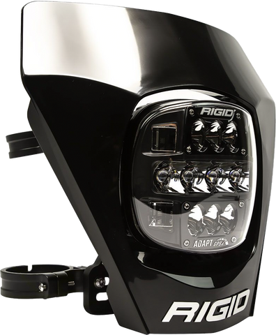 RIGID ADAPT XE NUMBER REPL PLATE BLACK 300418