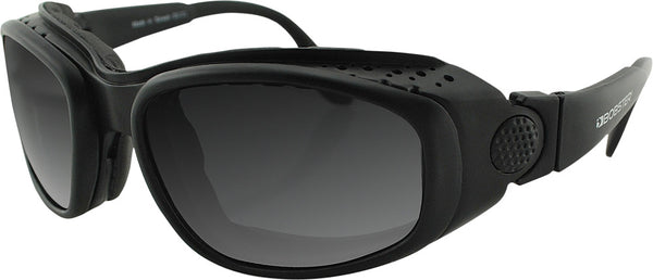 BOBSTER SPORT & STREET SUNGLASSES BLACK W/3 LENSES BSSA001AC