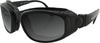 BOBSTER SPORT & STREET SUNGLASSES BLACK W/3 LENSES BSSA001AC