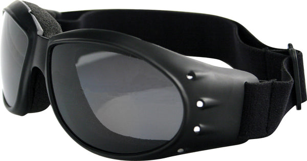 BOBSTER CRUISER SUNGLASSES BLACK W/SMOKE LENS BCA001