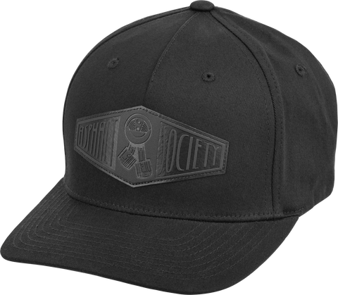 HIGHWAY 21 ASPHALT SOCIETY HAT BLACK/BLACK 489-1950L