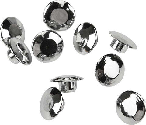 HARDDRIVE HANDLEBAR CLAMP PLUG CAPS CHROME 10/PK 03-0107-10