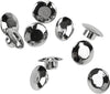 HARDDRIVE HANDLEBAR CLAMP PLUG CAPS CHROME 10/PK 03-0107-10