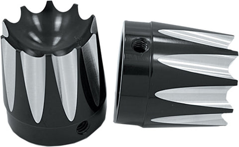 AVON AXLE NUT COVER EXCALIBUR BLACK 1