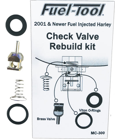 FUEL TOOL CHECK VALVE REBUILD KIT MC300