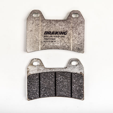 BRAKING BRAKE PAD SET SINTERED HIGH PERFORMANCE 784CM66