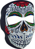ZAN NEOPRENE FULL MASK MUERTE SKULL WNFM413