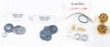RACE TECH GOLD FORK VALVE KIT FMGV S2050C