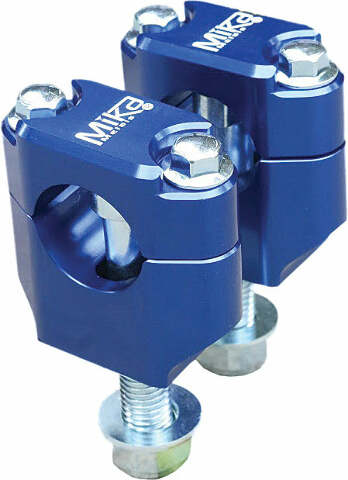 MIKA METALS BAR CLAMPS RUBBER MOUNTED 7/8