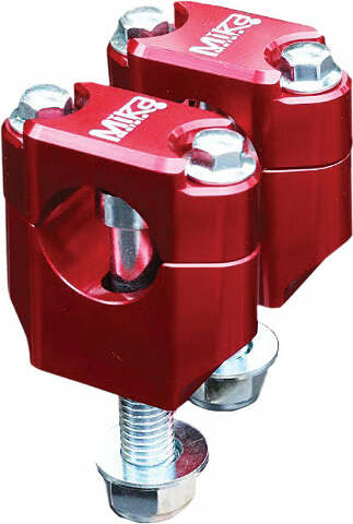 MIKA METALS BAR CLAMPS RUBBER MOUNTED 7/8