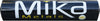 MIKA METALS BAR PAD INJECTION MOLDED 9.75