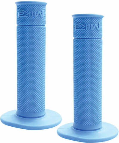 MIKA METALS GRIPS 50/50 WAFFLE BLU GRIPS-BLUE