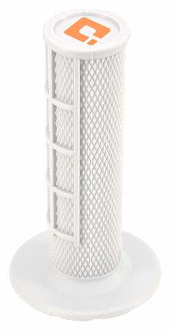 ODI PRO EDITION HALF WAFFLE GRIPS WHITE H01RFSW