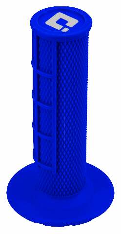 ODI MINI MX HALF WAFFLE GRIPS BLUE H01MMU