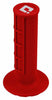 ODI MINI MX HALF WAFFLE GRIPS RED H01MMR