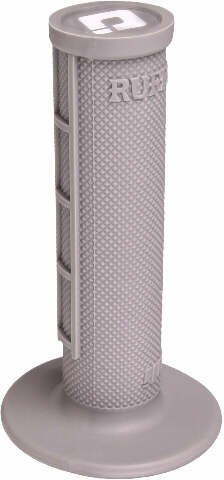 ODI HALF WAFFLE LOCK-ON GRIP GREY/SOFT COMPOUND H36HWG