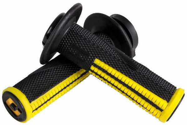 ODI EMIG PROV2 LOCK ON GRIP BLACK/YELLOW H36EPBY