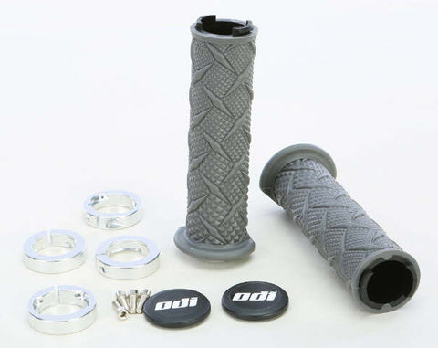 ODI ATV X-TREME LOCKON GRIP SILVER J30XTH-S