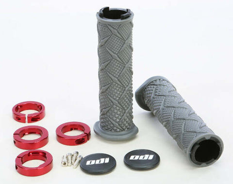 ODI ATV X-TREME LOCKON GRIP RED J30XTH-R