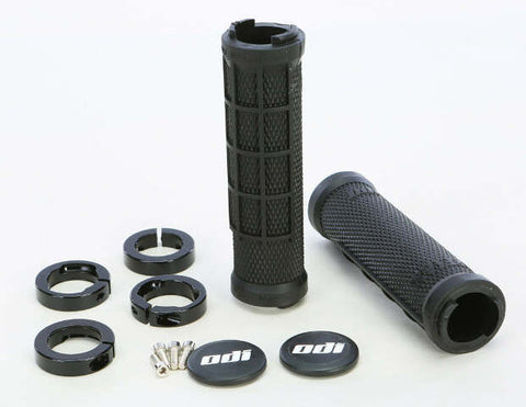 ODI ATV RUFFIAN HALF WAFFLE GRIP BLACK/BLACK J32RFB-B