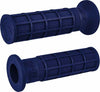 ODI SINGLE PLY WAFFLE GRIPS VTWIN DARK BLUE V02FWDU