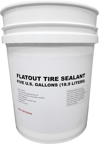 FLAT OUT TIRE SEALANT 5 GAL 30150