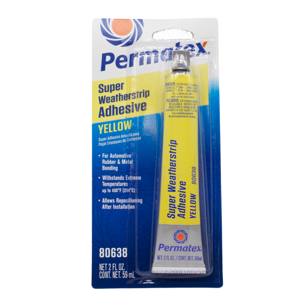 PERMATEX SUPER WEATHER STRIP ADHESIVE 2 OZ 80638