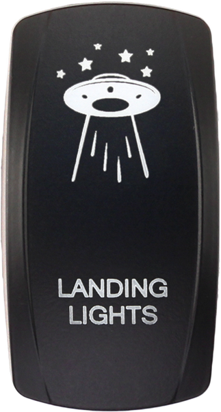 XTC POWER PRODUCTS DASH SWITCH ROCKER FACE LANDING LIGHTS SW00-00140044