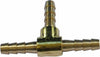 HELIX BRASS TEE 1/8