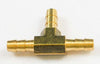 HELIX BRASS TEE 1/4