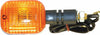 K&S UNIVERSAL SIGNAL LIGHTS BLACK W/AMBER LENS 25-7000