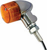 K&S TURN SIGNAL STYLE 2 CHROME W/AMBER LENS 25-8333CM