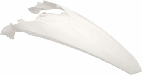 ACERBIS REAR FENDER W/TAILLIGHT TAB WHITE 2250380002