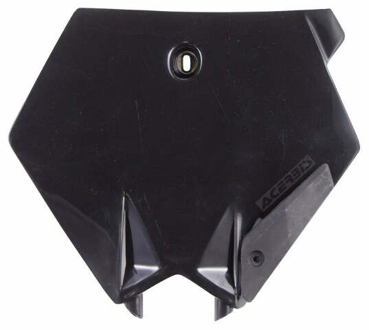 ACERBIS FRONT NUMBER PLATE BLACK 2253080001